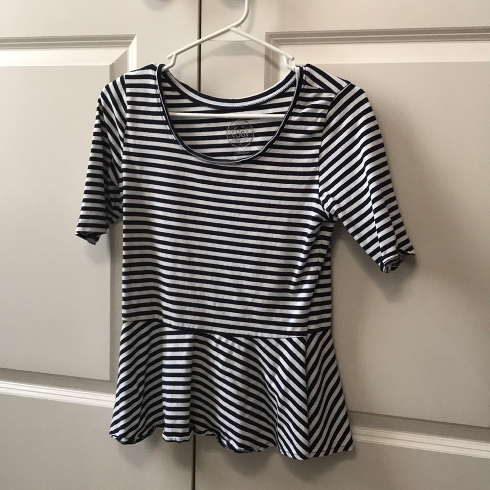 Striped Shirt Blouse
